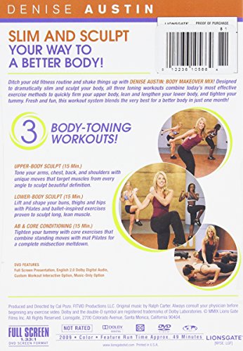 Lionsgate 5908045 Denise Austin: Body Makeover Mix [Dvd] thumb #1