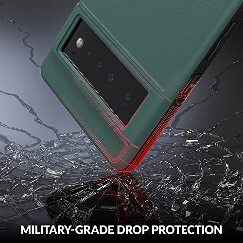 Crave Slim Guard For Google Pixel 6 Pro, Shockproof Case For Google Pixel 6 Pro - Forest Green #TOP3
