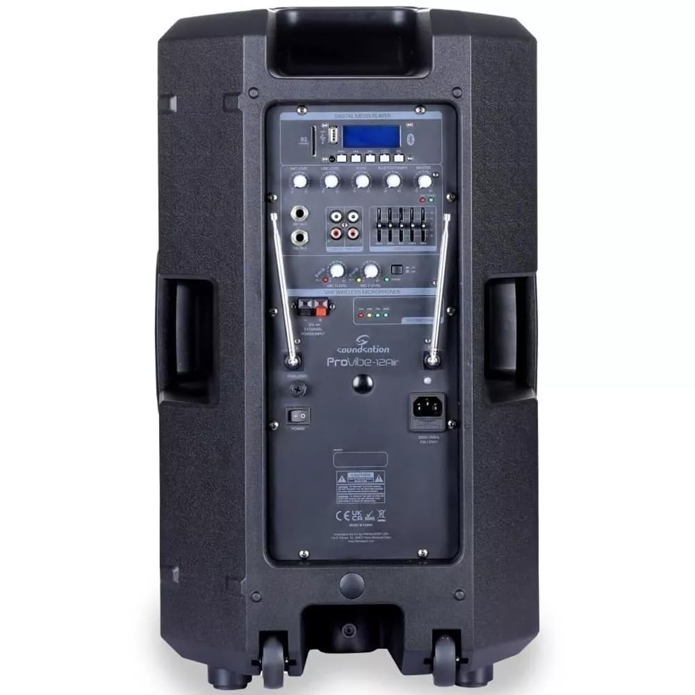 Soundsation PROVIBE 12AIR cassa amplificata a batteria 800W picco 12 pollici