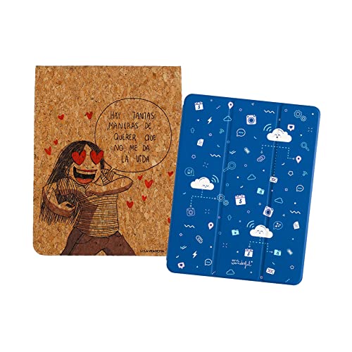Universal 11" Want Case + Tablet Case 9.7" Planets, brown