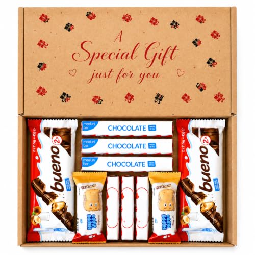 Sweetie Gifts Bueno Chocolate Gift Box Hamper Letterbox Friendly Assorted Chocolate Selection for Birthdays Thank You Get Well Soon & Special Occasions