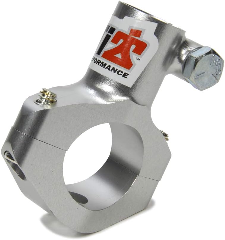 Wing Post Clamp, Nose, Hardware Included, Aluminum, Clear Anodize, Ti22 Wing Posts, Micro/Mini- Each