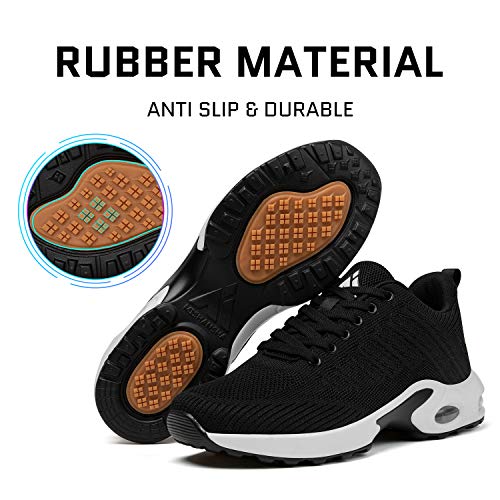 Image of Mishansha Womens Sneakers Air Cushion Running Tennis Shoes Women Lightweight Arch Support Walking Shoes