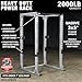 Body-Solid (GPR378 Power Rack - Heavy-Duty Steel Squat Cage with Adjustable Safety Bars and Chin-Up Bar for Home and Light Commercial Gym
