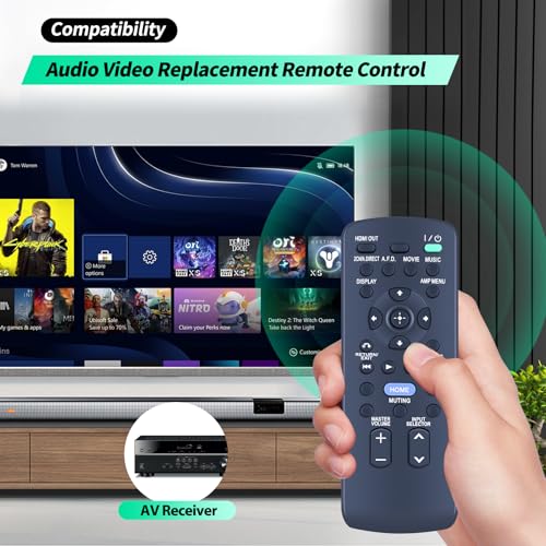 Télécommande RM-AAU124 pour Sony STR-DA5800ES en remplacement direct - 2