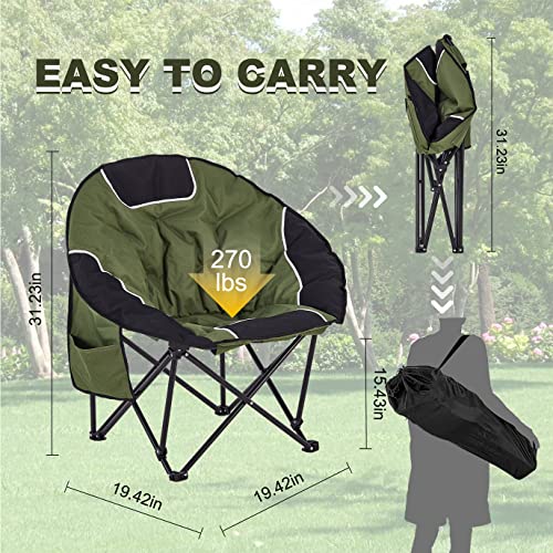 Panda-Eye-Oversized-Moon-Chairs-Camping-Chair-Round-Chair-Folding-Portable-Outdoor-Chair-with-Storage-Bag-Green