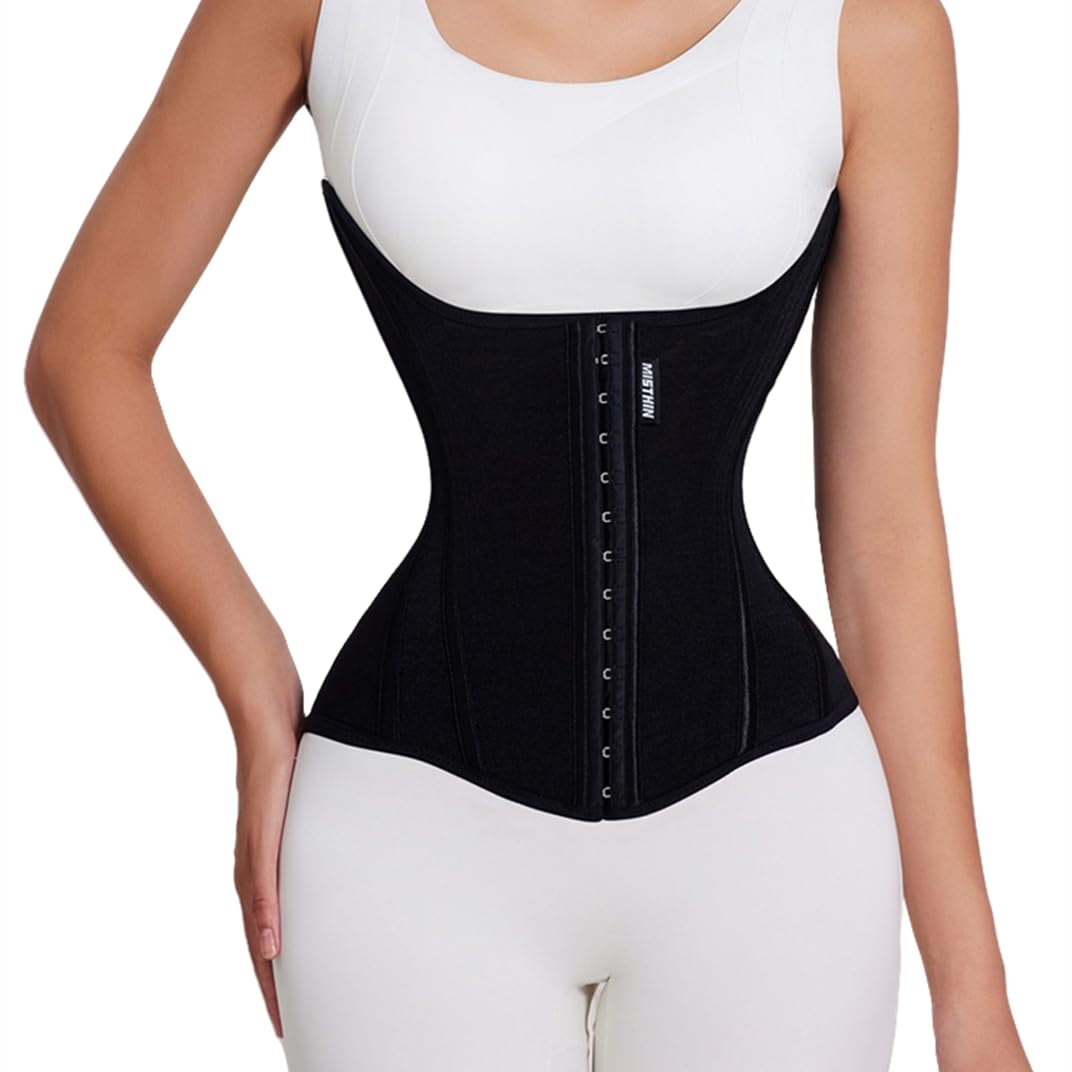 MISTHIN Waist Cincher Trimmer Belt Girdle Workout Shapewear Tummy Control Shaper Waist Trainer for Women