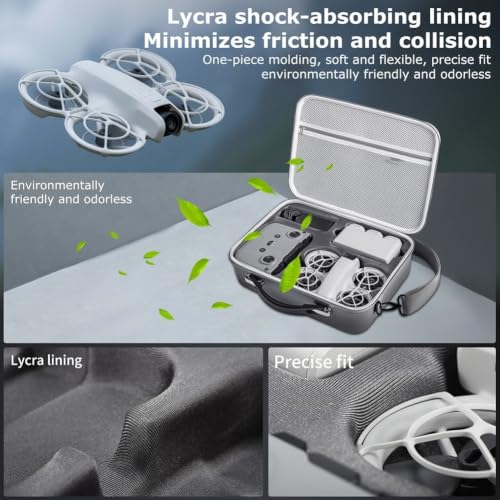 Caja de almacenamiento antichoque para DJI Neo contra golpes 7
