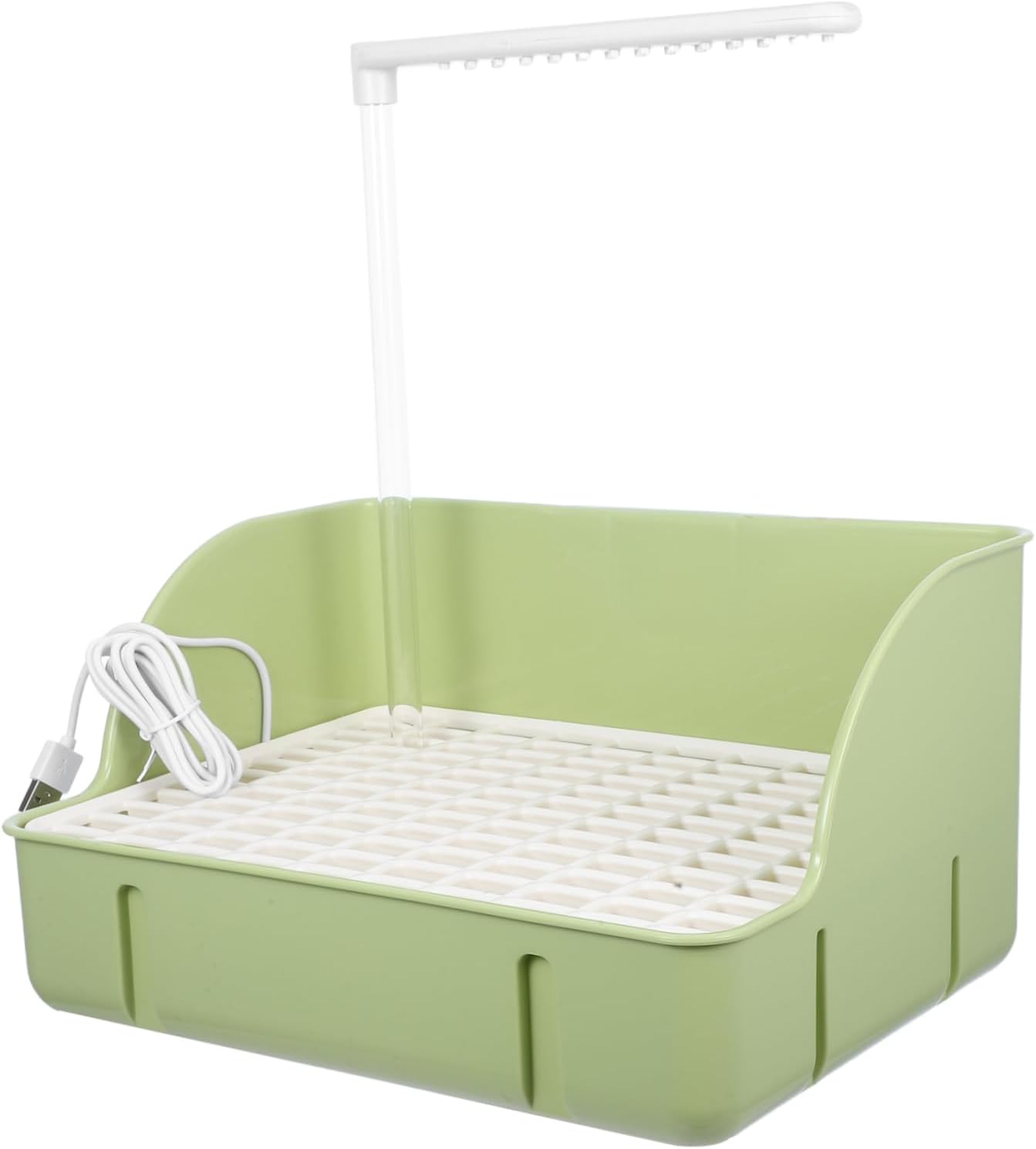 BESPORTBLE Automatic Bird Bath for Parrots Parrot Bird Tub Shower Head Pet Bathtub for Small Spaces