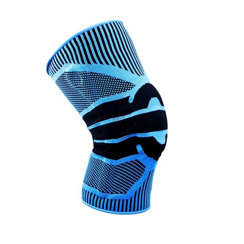 Spring Silicone Knee Anti-slip Leggings Basketball Fitness Sports Professional Pads