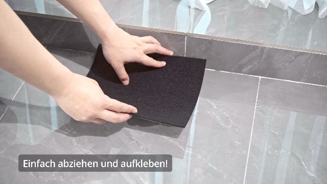 KAHEIGN 30x Selbstklebende Teppichfliesen 30x30 Cm – Hellgrau, Rutschfest, Strapazierfähig, Für Büro & Wohnzimmer