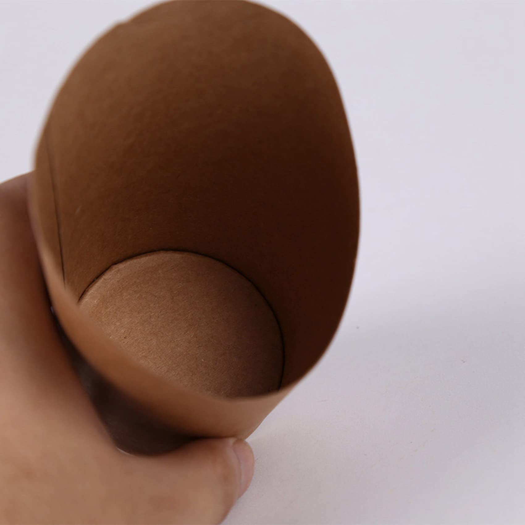 Bicchieri di carta kraft usa e getta per cottura, 300 ml, 500 pezzi, ideali per torte, bignè, patatine fritte e snack, sicuri per alimenti, resistenti al grasso, design ecologico