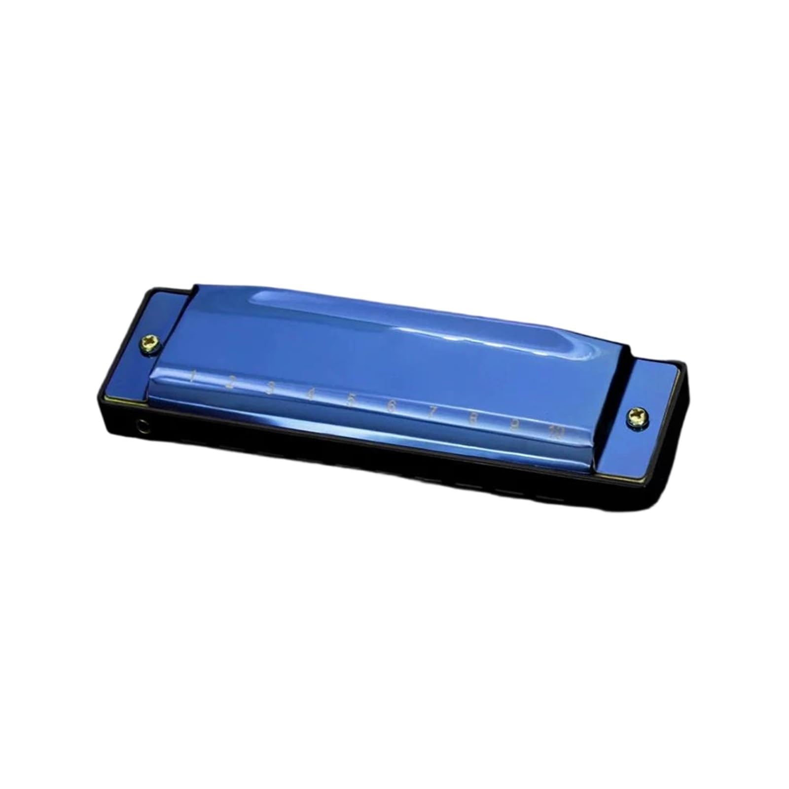 Armonica Armonica Blues Professionale A 10 Fori E 20 Toni Costruzione In Resina Resistente E Rame