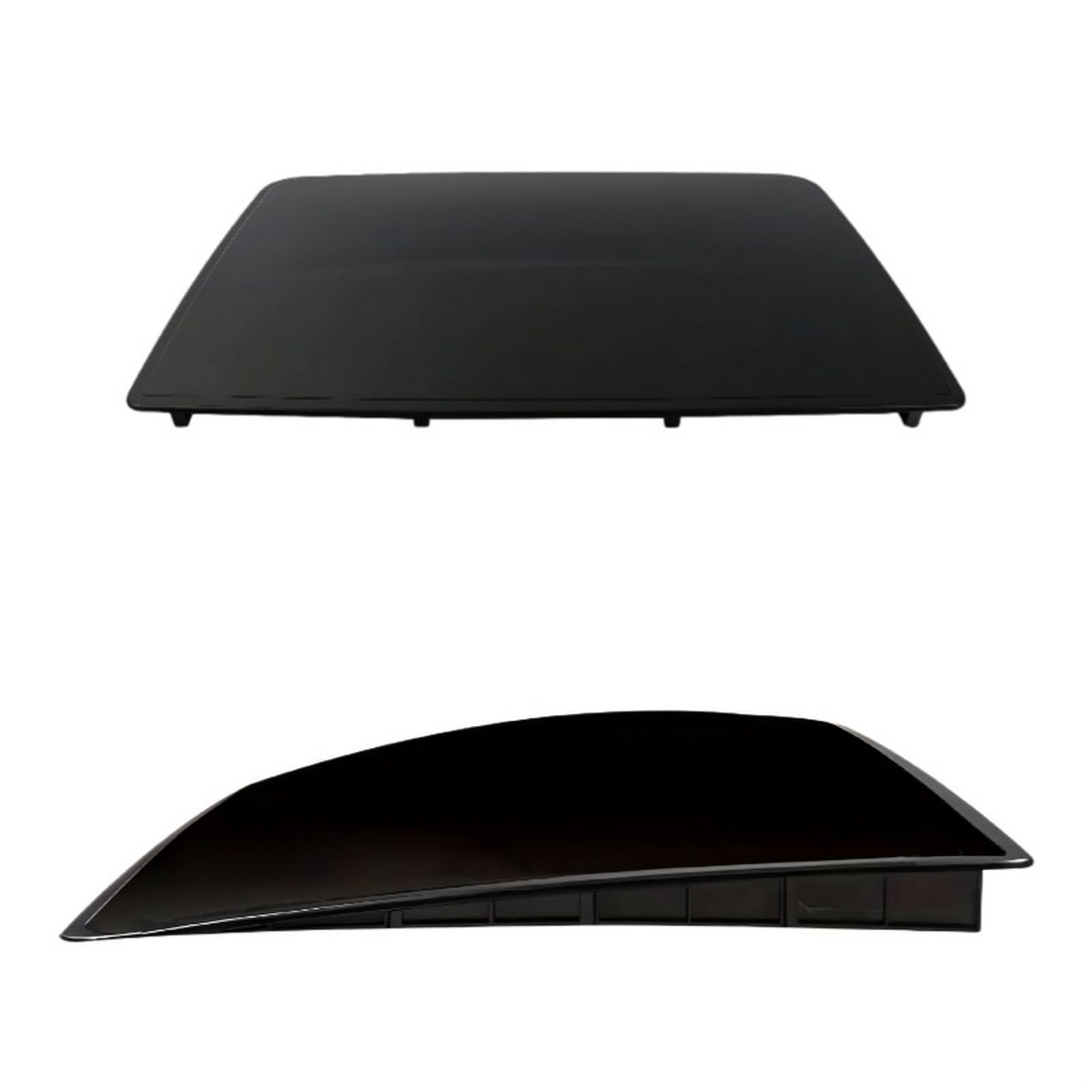 Copertura universale per tettuccio apribile auto, 66,5 x 49,5 cm, autoadesiva, simulatore panoramico, in plastica nera, installazione senza trapano, accessorio per modifica tetto auto
