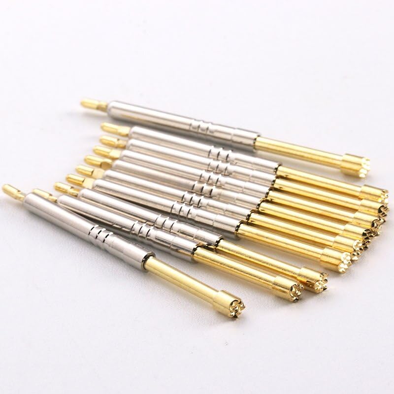 PH-4H Metal Probe Huarong Long 38mm Test Pin Spring Needle Nickel Plated 100 Pcs/Package Circuit Test Probe