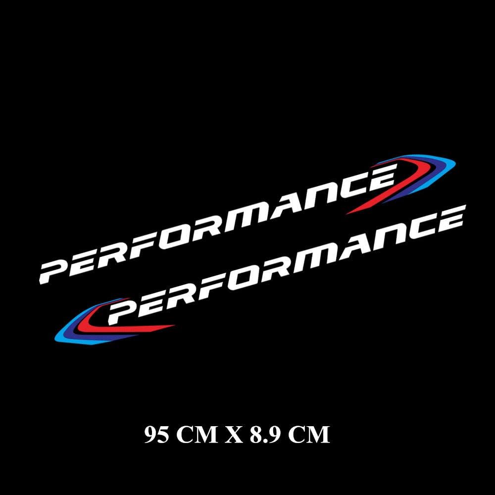 2Pieces 37" Reflective Vinyl 2019 New Styling Performance Front Rear Windshield Banner Window Decal Stickers for BMW X1 X3 X5 X6 Z4 M3 M4 M5 f10 f20 f30 g30 g02 g05 g20 e36 e39 e60 e90 Accessories