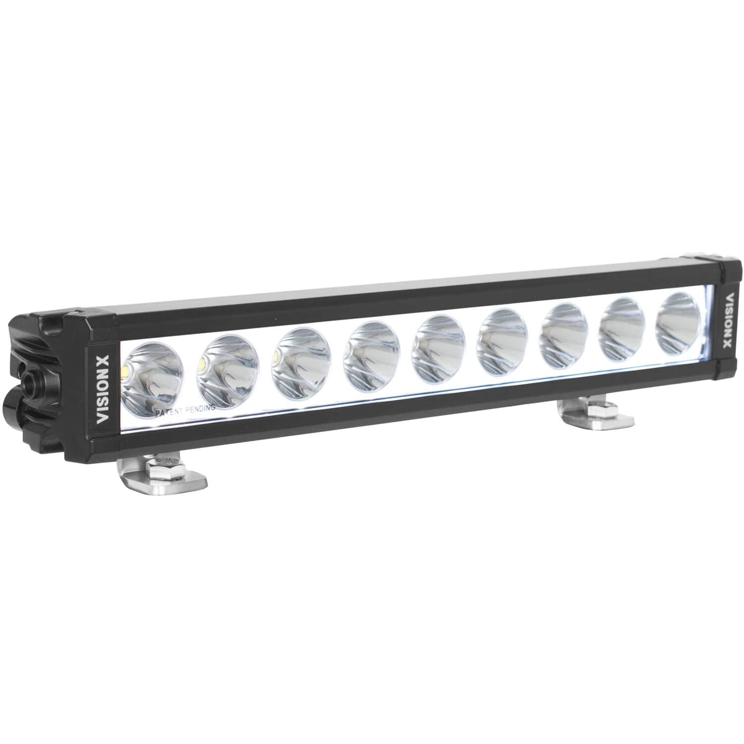 Vision X Lighting XPL-H9EMH 13″ XPL Series Halo 9 Led Beam Light Bar (Including End Cap Mounting L Bracket And Harness)