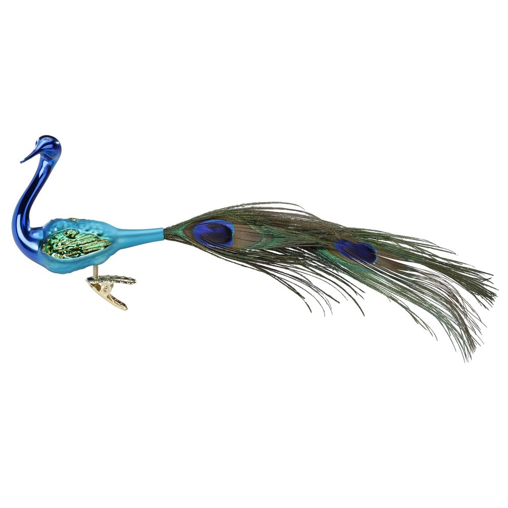 Inge-glas Christbaumschmuck Bezaubernder Pfau