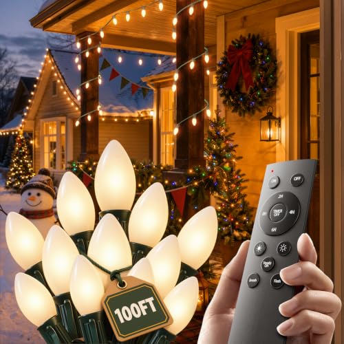 addlon 100-ft C9 LED Christmas Lights - 49.49 w/ Code + 45% Off Code XSEUMG0U - image 1