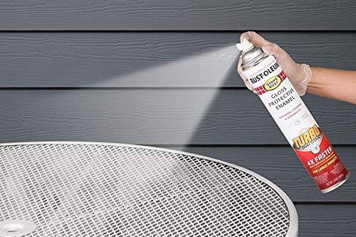 Rust-Oleum Stops Rust Turbo Gloss White Spray Paint #TOP30
