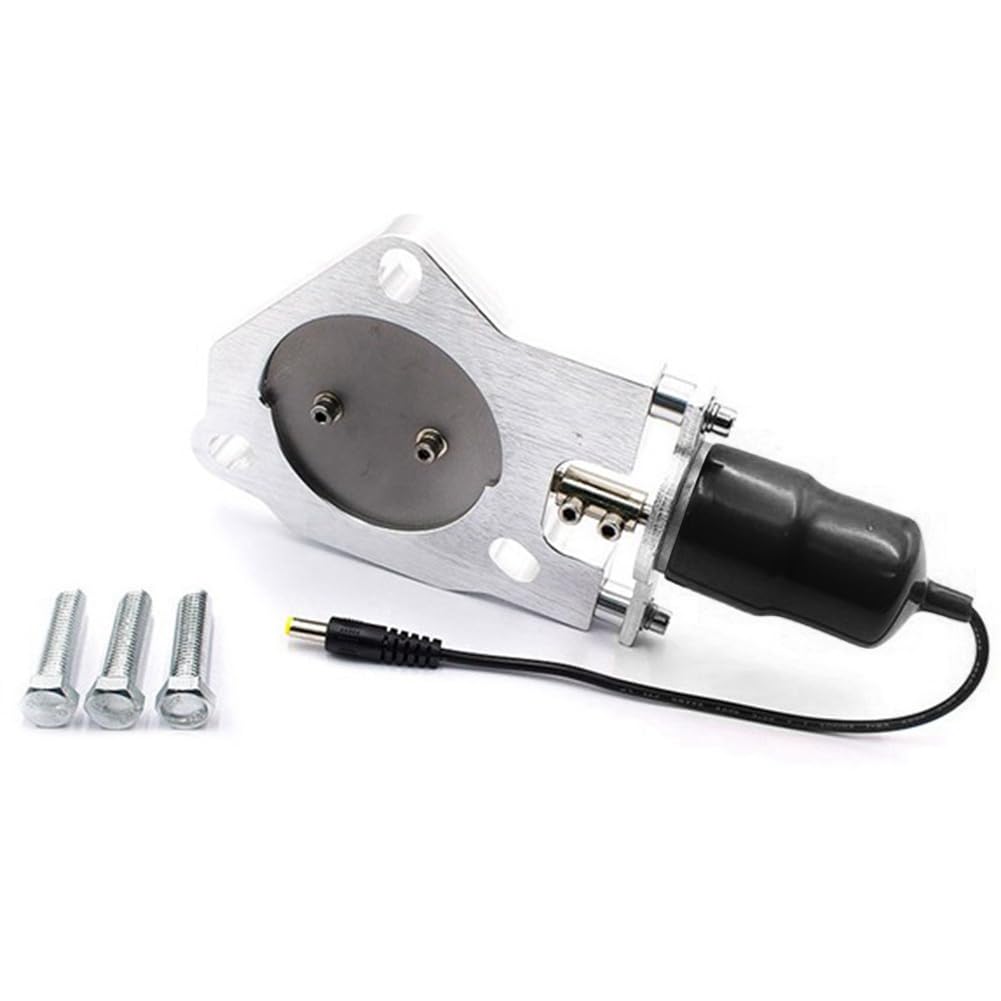 SHABD Remplacement pour Gorge de Queue de Tuyau D'Échappement de Soupape de Commande Électrique en Aluminium Modifié (Applicable à 3 Pouces)