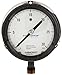 Ashcroft Duragauge Type 1279 Black Phenolic Case Pressure Gauge with PLUS Performance Option, 316 Stainless Steel Bourdon Tube and Tip, 316 Stainless Steel Socket, Solid Front Case, 4.5" Dial Size, 1/2" NPT Lower Connection, 0/30 psi Pressure Range