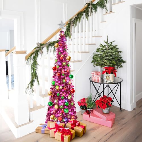 MACTING Künstlicher Weihnachtsbaum Mit Beleuchtung,5Ft Tannenbaum Künstlich – Ansicht 4