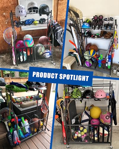 Mythinglogic Garage Sports Equipment Organizer thumb #3