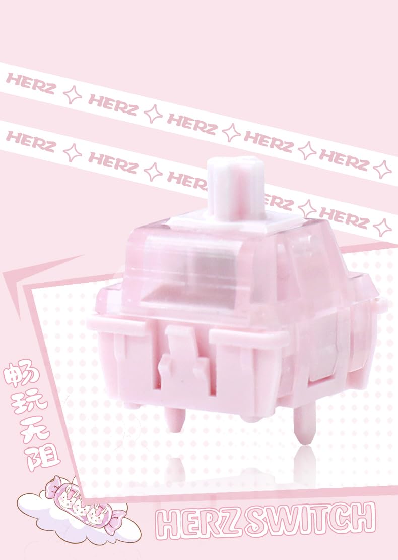 KPREPUBLIC Phynikeys Herz Interrupteur magnétique linéaire pour clavier magnétique 32 g, 45 g, 100 m, 3,3 mm, pré-lubrifié 750 Gs 850 Gs (interrupteur magnétique Herz 850 Gs x70)