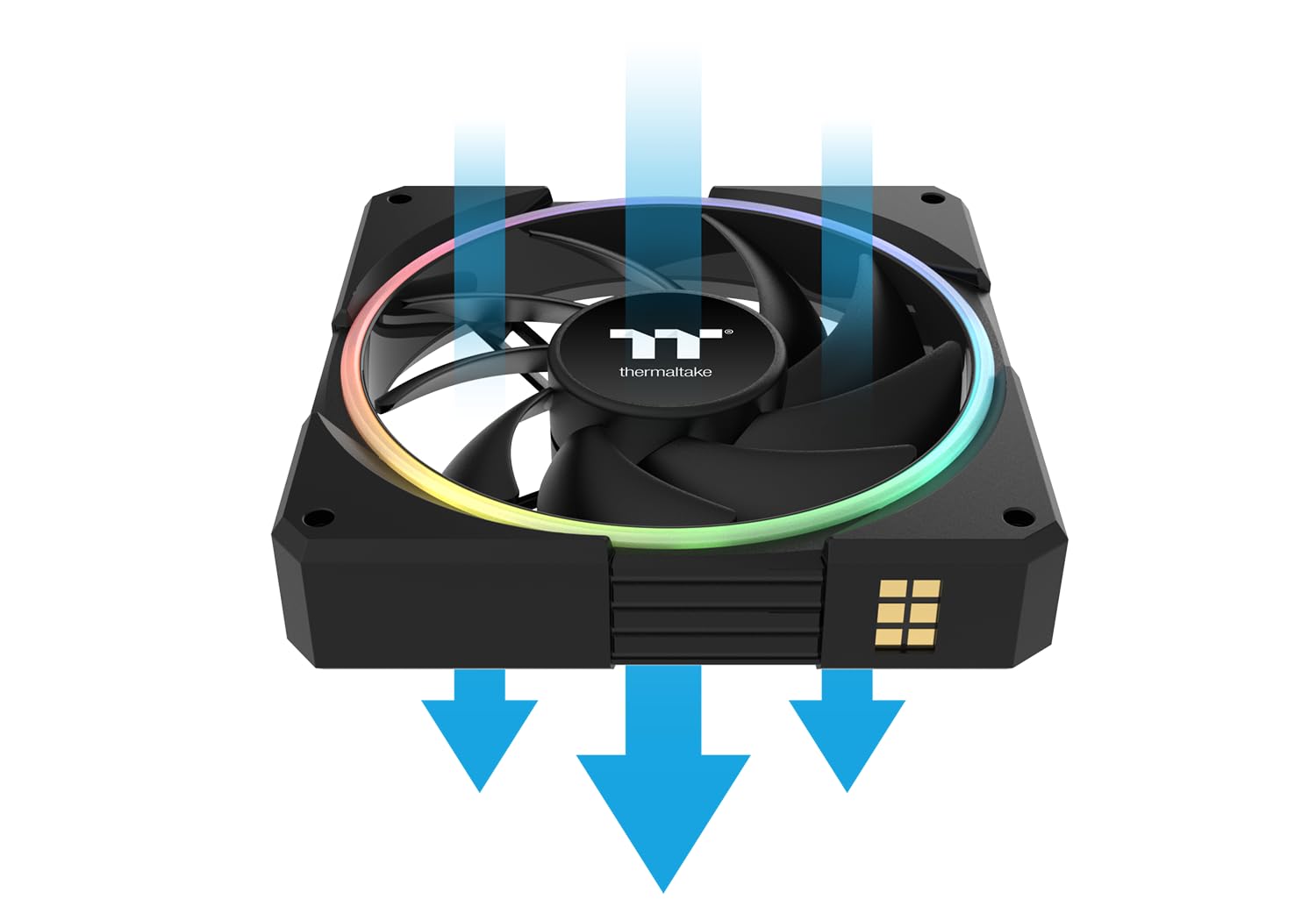 Thermaltake TS120 EX RGB 3-Pack Black