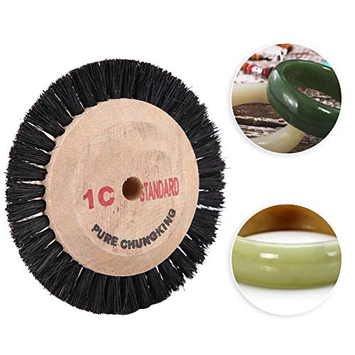 Image of Jewelry Jade Polishing Wheel Brush Buffing Wheel Brush Hair Brush Polisher Jewelry Tool Accessories Attachment [1C Diameter]