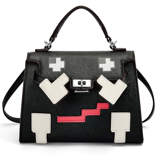 Axcone Fashionable and trendy cute cartoon style single diagonal cross handbag