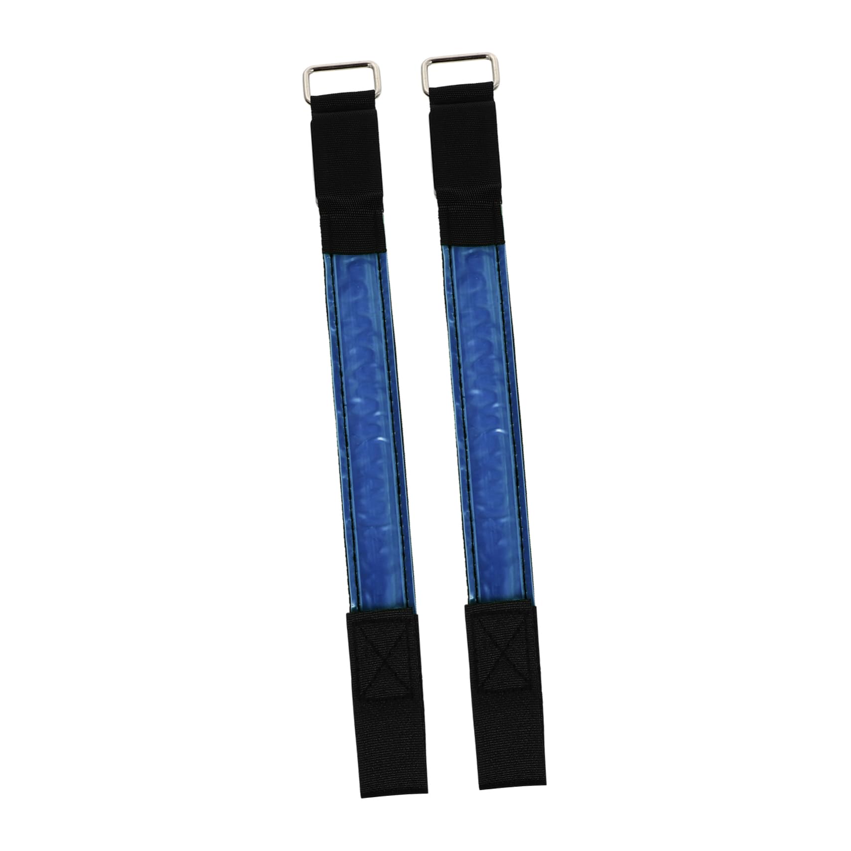 Milisten 2Pcs LED Reflective Arm Safety Running Armbands for Night Activities Lightweight Glow The Dark Wristbands for Increased Visibility and Protection