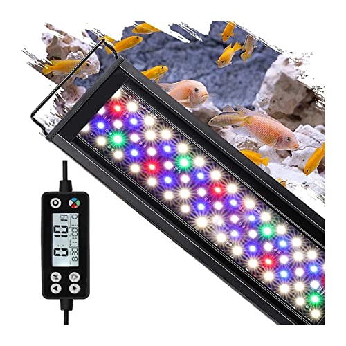 NIKEEYEN Lampada LED Per Acquario Con Clip Potente, Illuminazione RGB Regolabile Con Timer - Foto 6