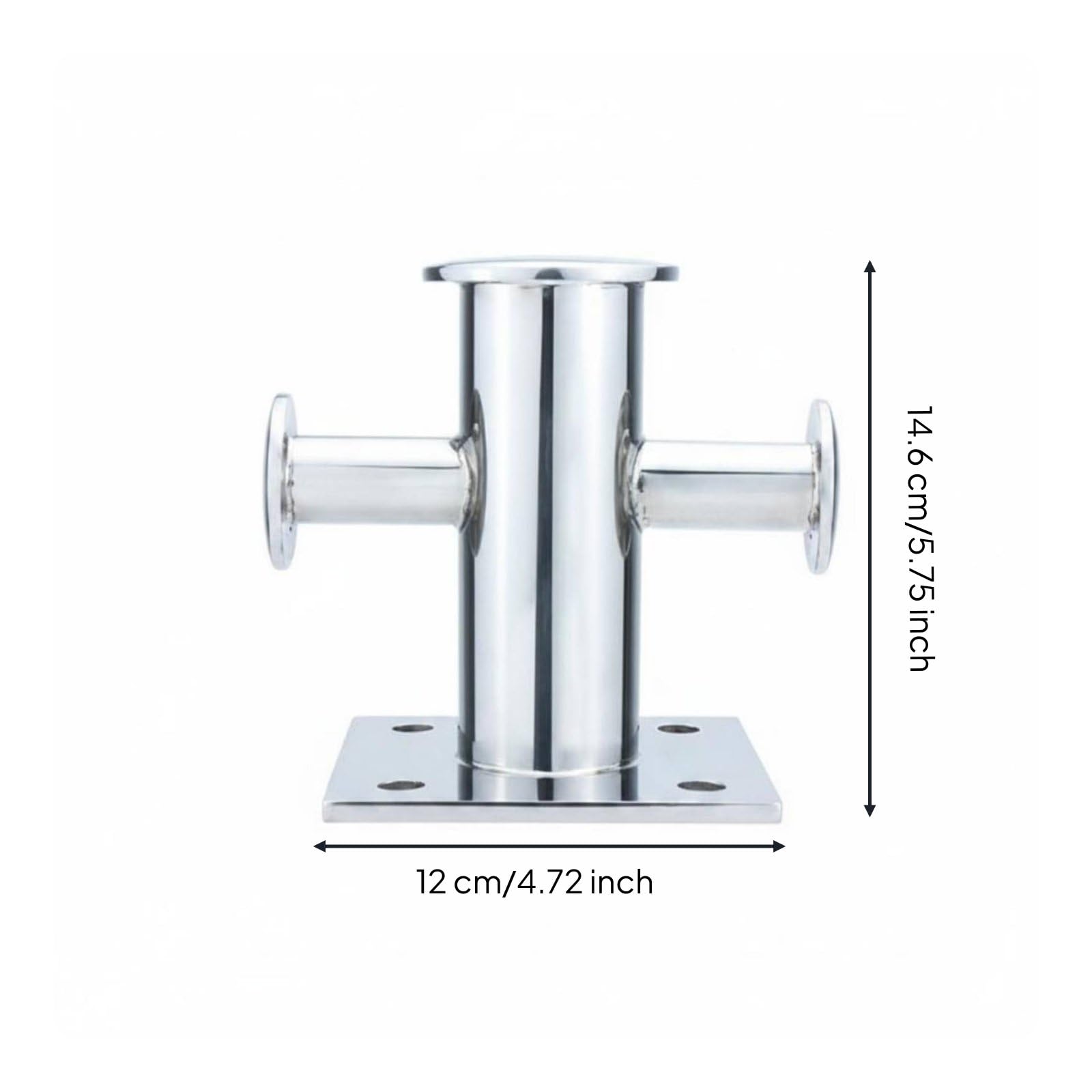 Marine Bollard da Banchina Galloccia Ormeggio Colonnina Acciaio Inox 304 Resistente All’acqua Salmastra Finitura, style to 1