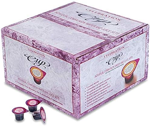 Compakmanies 91251 Communion44; Celebration Cup Prefilled Juice And Wafer Box