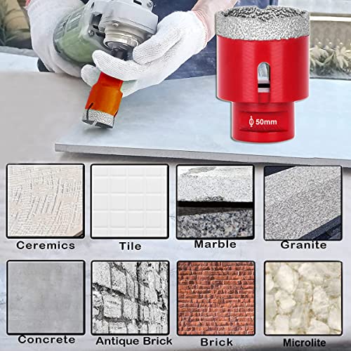 SagaSave 12mm M14 Diamond Coating Drill Bits Hole Saw,Long Life Hole Cutter Opener for Glass Ceramic Tile Marble Ceramics Bottles Etc 1PCS - Image 4