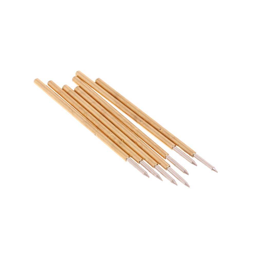 WHFCBJBW Spring Pressure Test Probes Pin 0.68mm Length 16mm 100 Pack for Board Professional