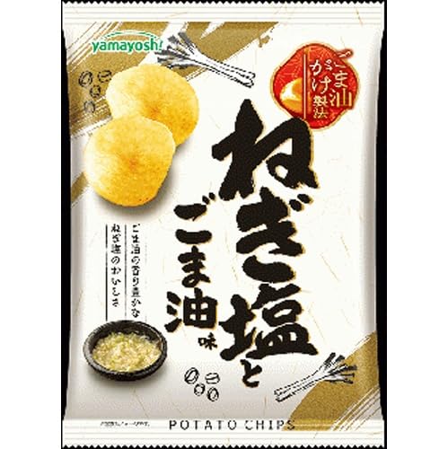 山芳製菓 ポテトチップス ねぎ塩とごま油味 12袋のサムネイル