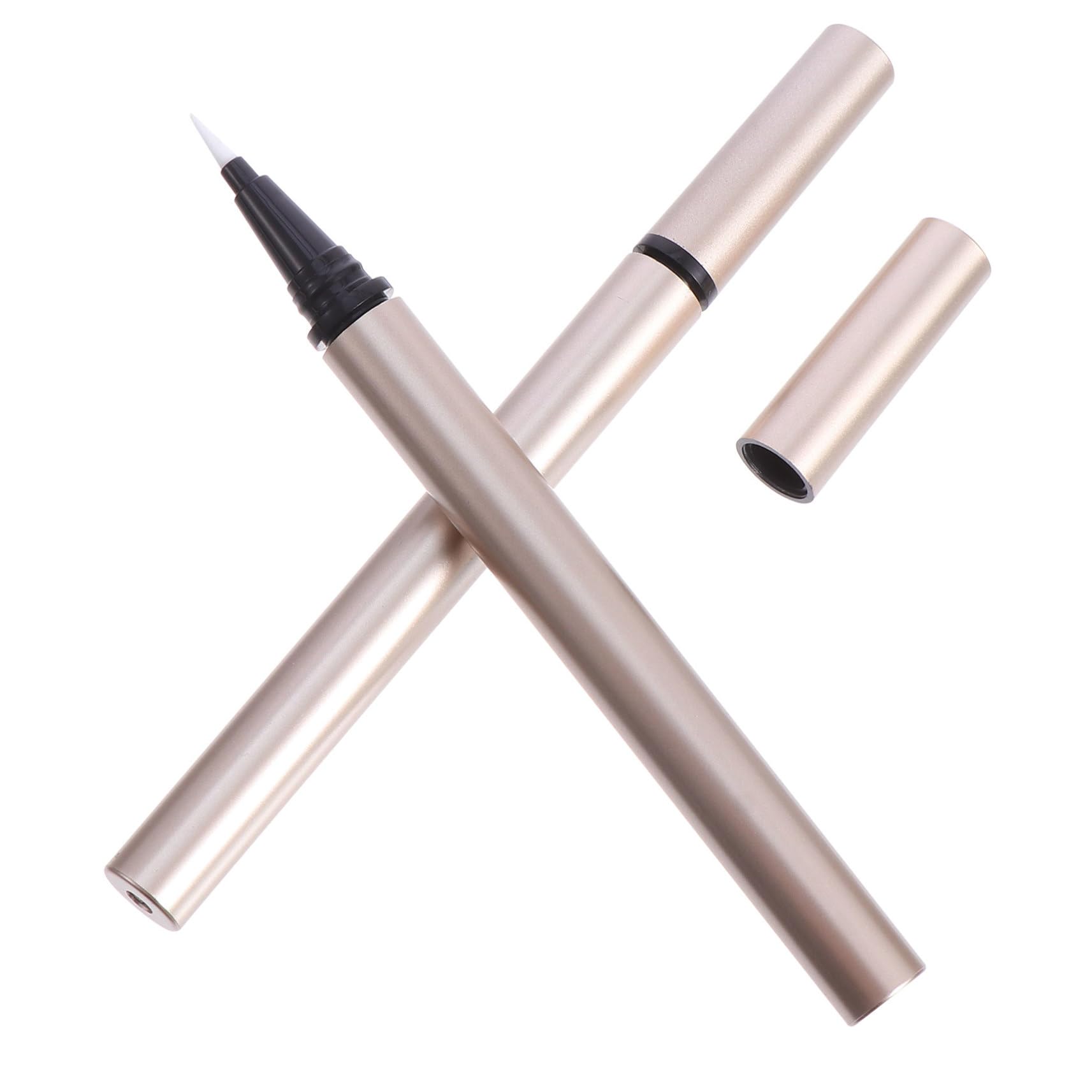Nachfüllbarer Eyeliner Stift 1ml Kunststoff Gold 5 Stück für Kosmetik