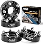 KSP 5X5 Wheel Spacers Compatible with J-e-e-p,1.5' Forged Hubcentric 1/2' x20 Stud Hub Bore 71.5mm for 1999-2010 Grand Cherokee WJ WK, 2007-2018 Wrangler JK JKU, 05-10 Commander XK Black