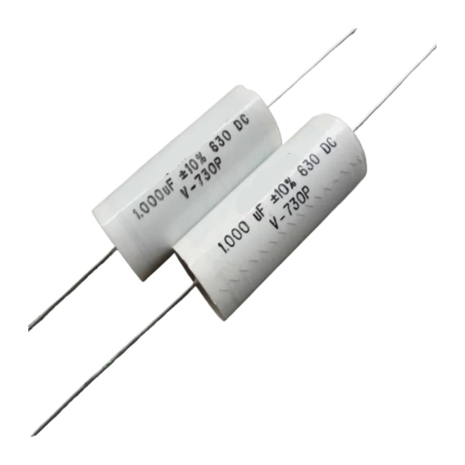 BALYDLUL 2pcs 730P 100V 400V 250V 630V 0.1UF 0.47UF 0.68uf 1UF 2.2UF 3.3uf 3.9UF 4.7UF 5UF 6.8UF Audio coupling capacitor(400v 6.8uf)