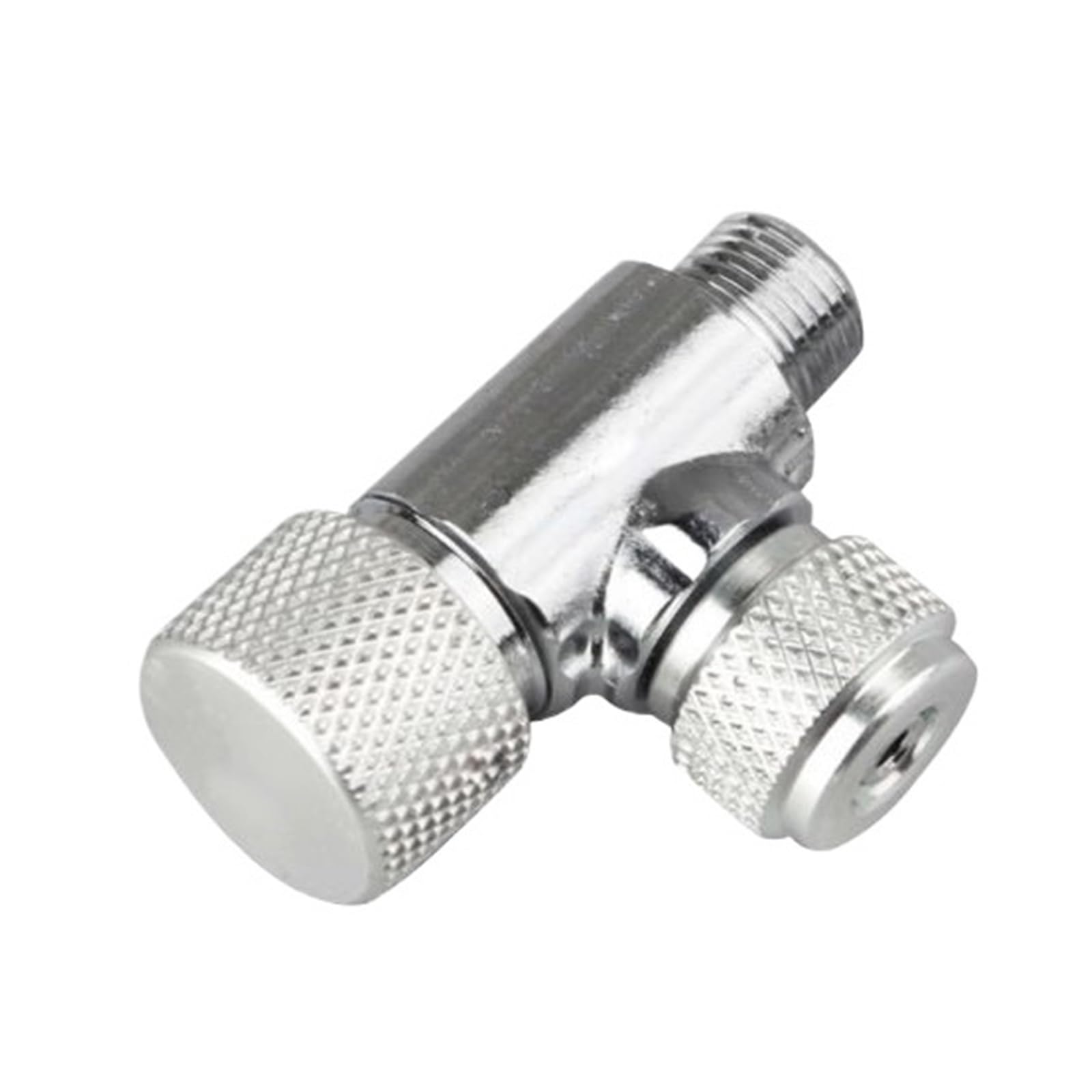 Regulador de CO2 cabezal simple o doble for acuarios, válvula aguja precisa, contador burbujas for accesorios peceras C42(Single head)