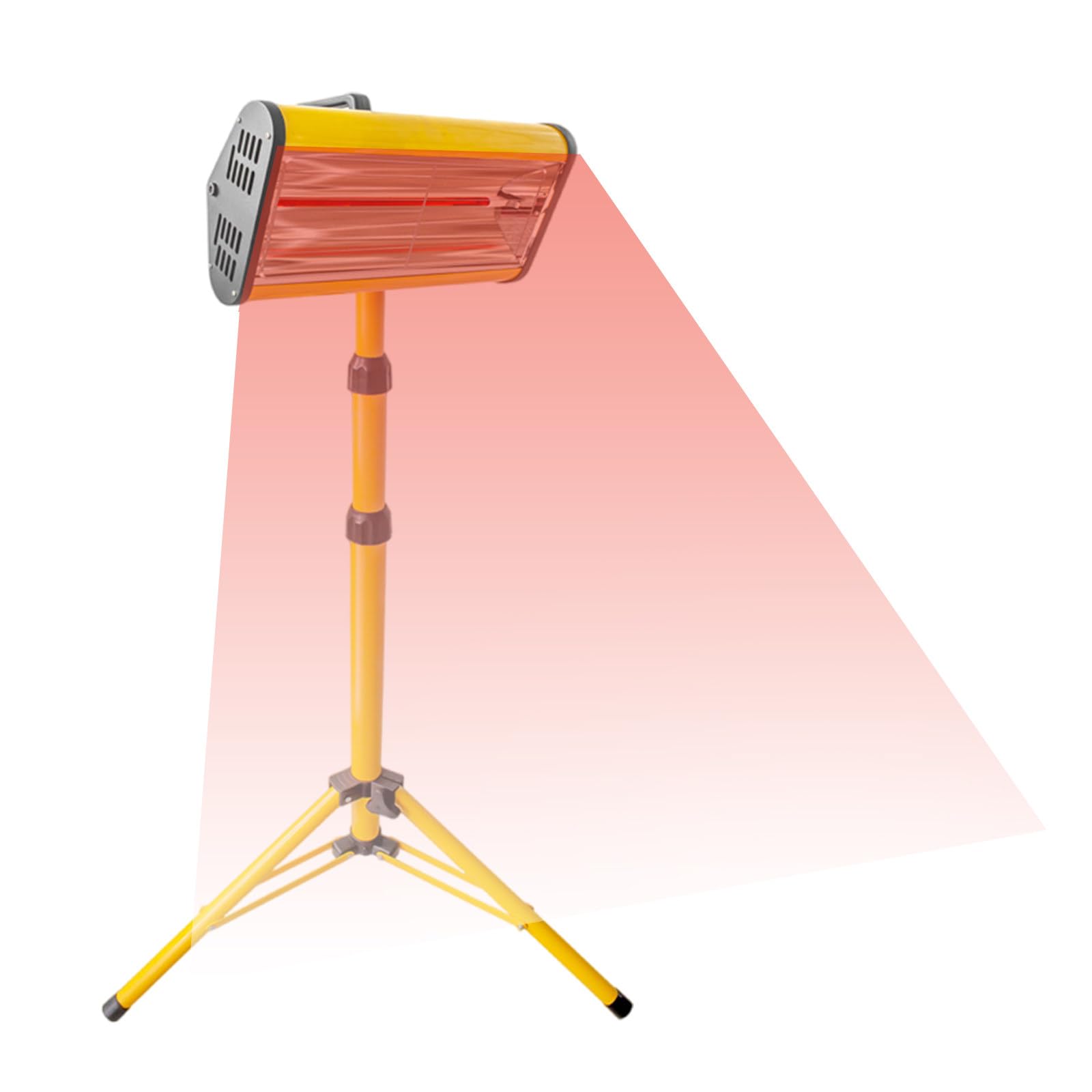 SENJINGHUA Shortwave Infrared Radiation Heating Infrared Paint Baking Lamp, 1050w Paint Curing Dryer Shortwave Infrared Paint Drying Lamp with Adjustable Bracket,220V
