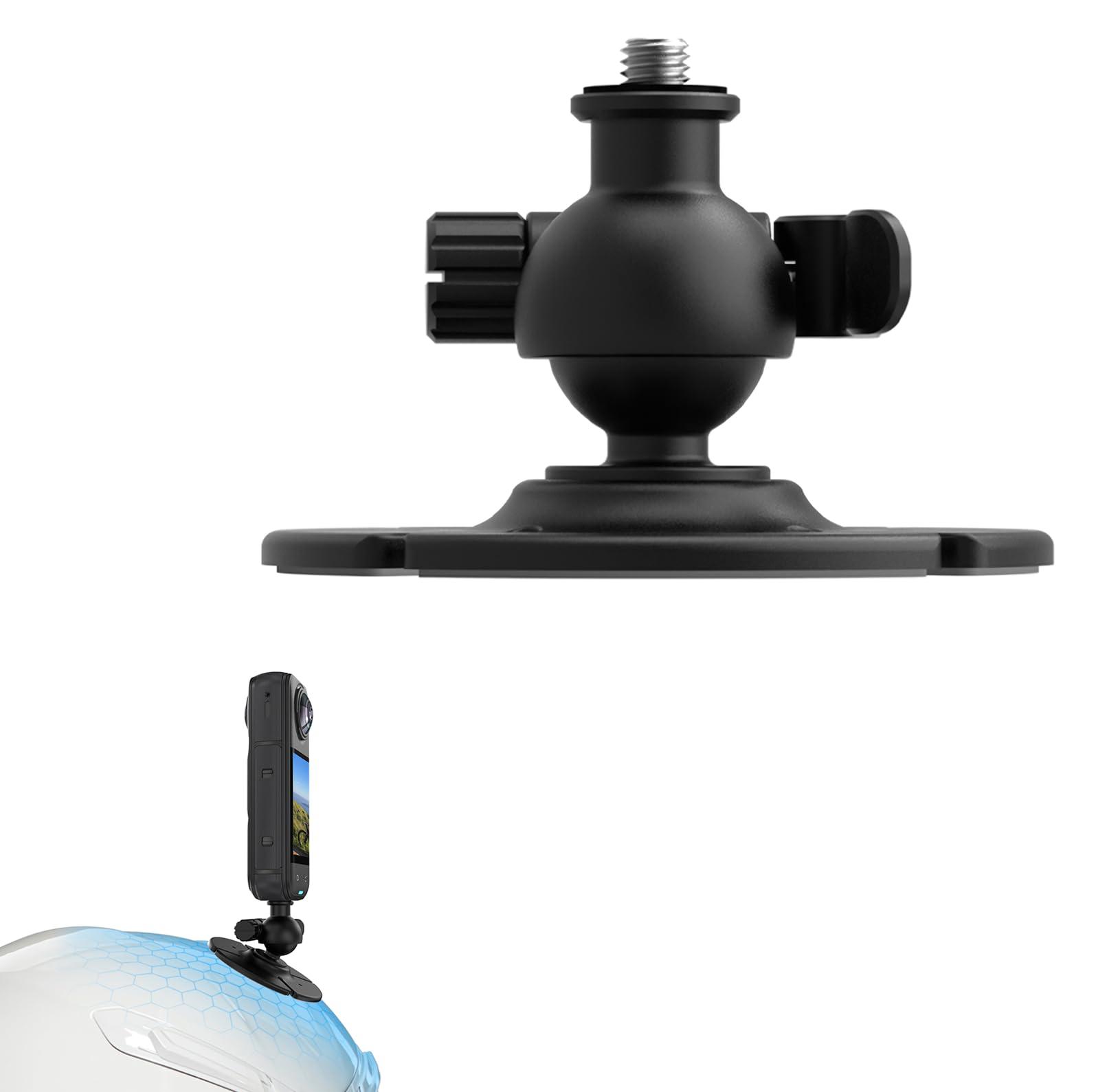 Amazon | SHEAWA カメラ用粘着式マウントホルダー ヘルメットマウント