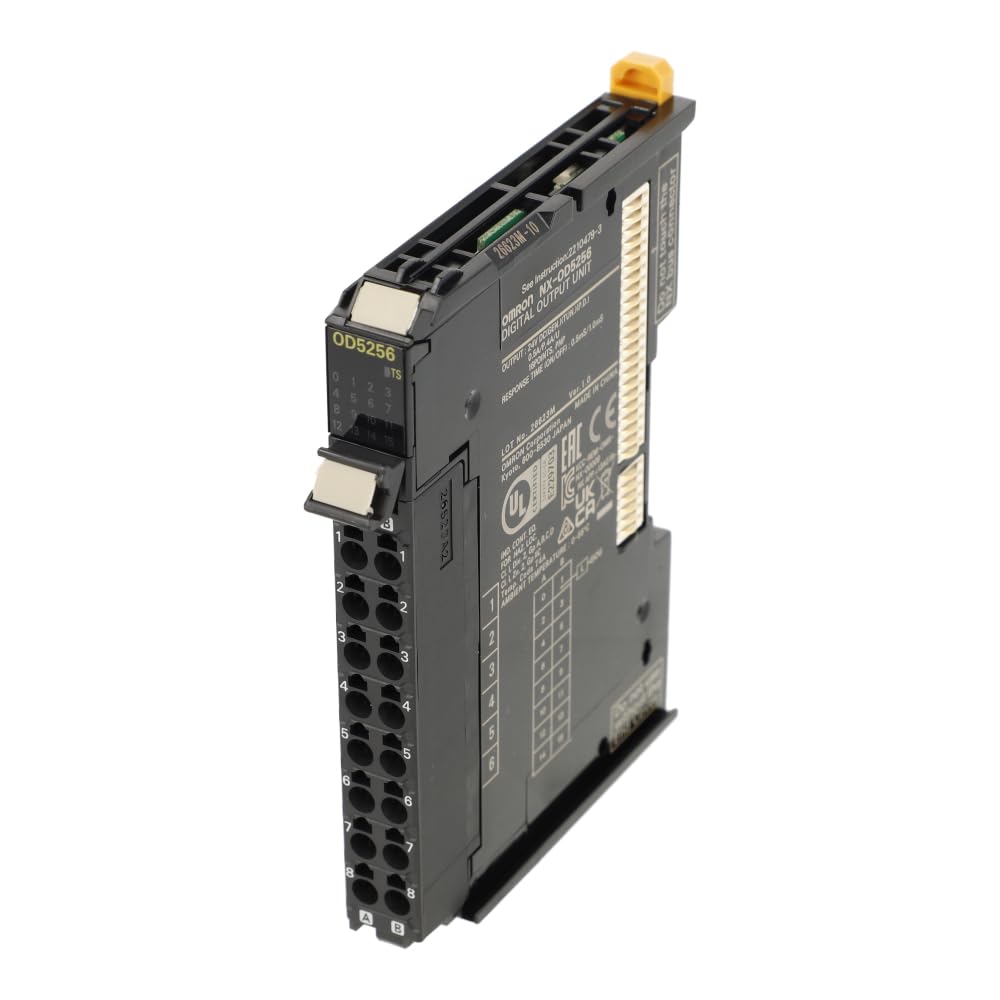 OMRON NX-OD5256 (686035), 16 Digital OUTPUTS, 24 VDC, I/O Module, NX Series, PNP, Standard Speed