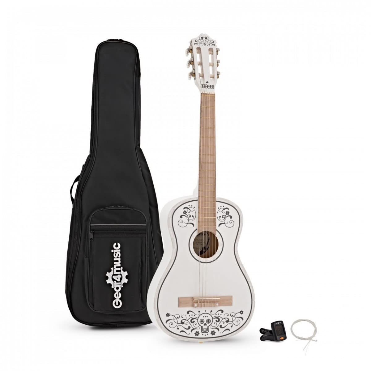 Gear4music DOTD Junior Chitarra Classica pacchetto per bambini dai 6 agli 8 anni