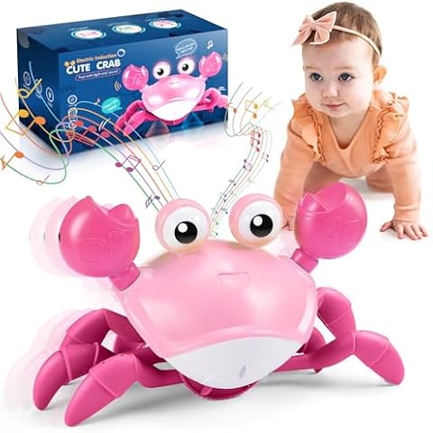 Hapikids Crawling Crab Baby Toy for 1 Year Olds Cover