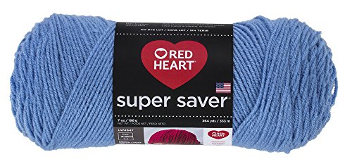 Red Heart Super Saver Yarn, Light Periwinkle #TOP20