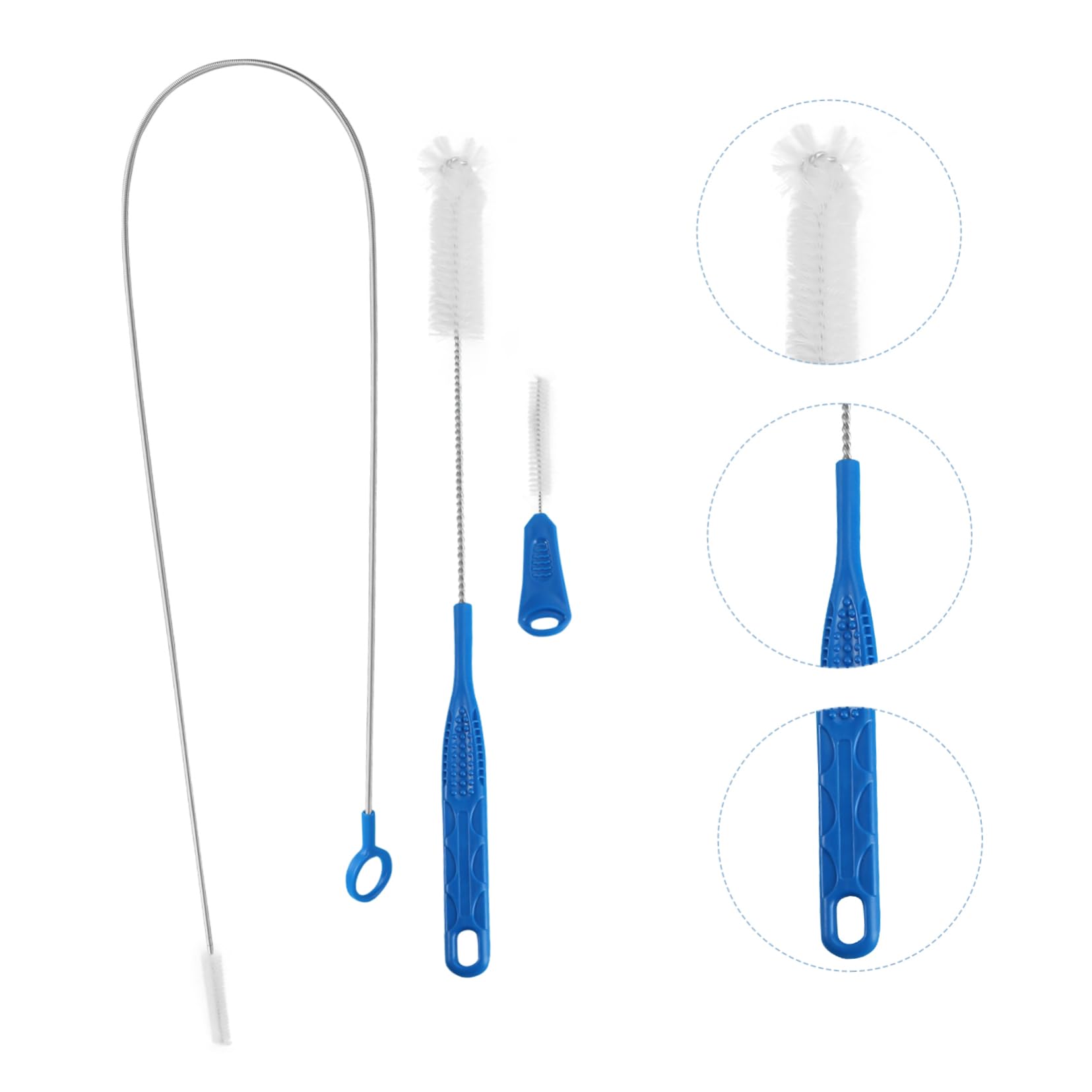 Healeved 9stücke Teiliges Set Reinigungsbürsten Für Flaschen Und Praktische Haushaltshelfer Effektiven Reinigen Von Rohren Und Flaschen Langlebig Und Schonend Für Oberflächen